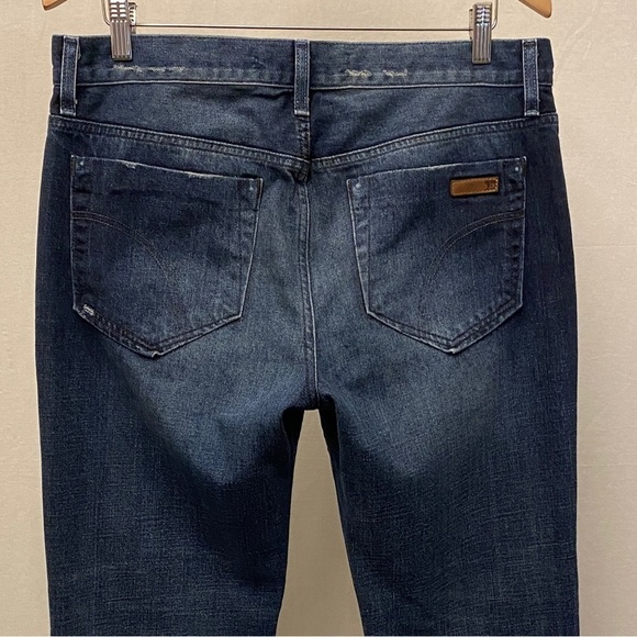 Joe’s Jeans 34x32.5 Classic Fit In Abrhem Blue Wash Mens Distressed 100% Cotton - Picture 5 of 11